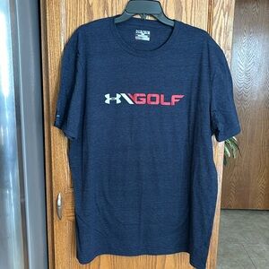 Men’s XL Under Armour Golf short sleeve t-shirt, never worn